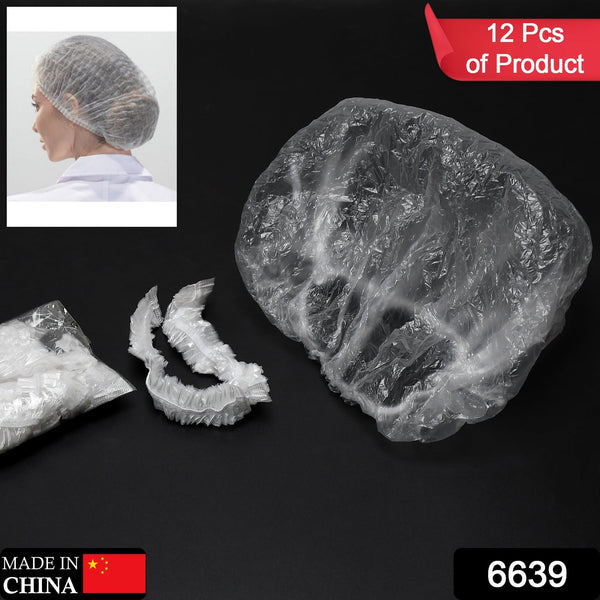 Waterproof plastic hair bath caps Jadeya Traderly wrapped