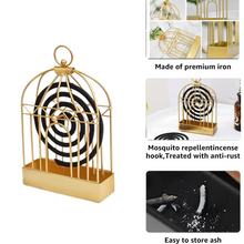 Mosquito Coil Holder, Vintage Style Durable Household Mosquito coil Stand for Office Home