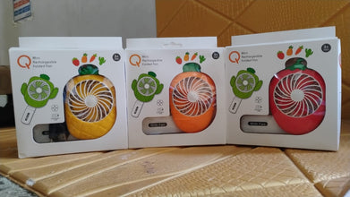 USB Operated Handheld Mini Fan ( Mix Colour)
