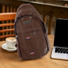 Waterproof Anti Theft Cross-body fanny pack waist bag, Shoulder Bags Chest Men Casual fashion USB Charging earphone hook Sling Travel Bag (1 Pc)