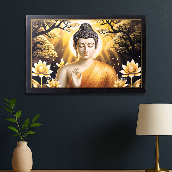 Lord Buddha Wall Painting Frame