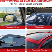 2-in-1 Car Oil Film Cleaning Brush